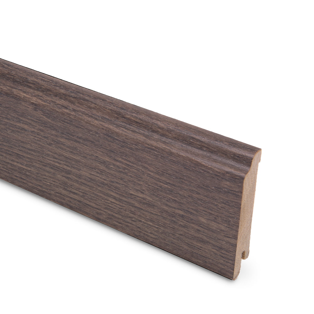 Плинтус шпонированный Lab Arte Oak Bazalt 80х15х2500 185595