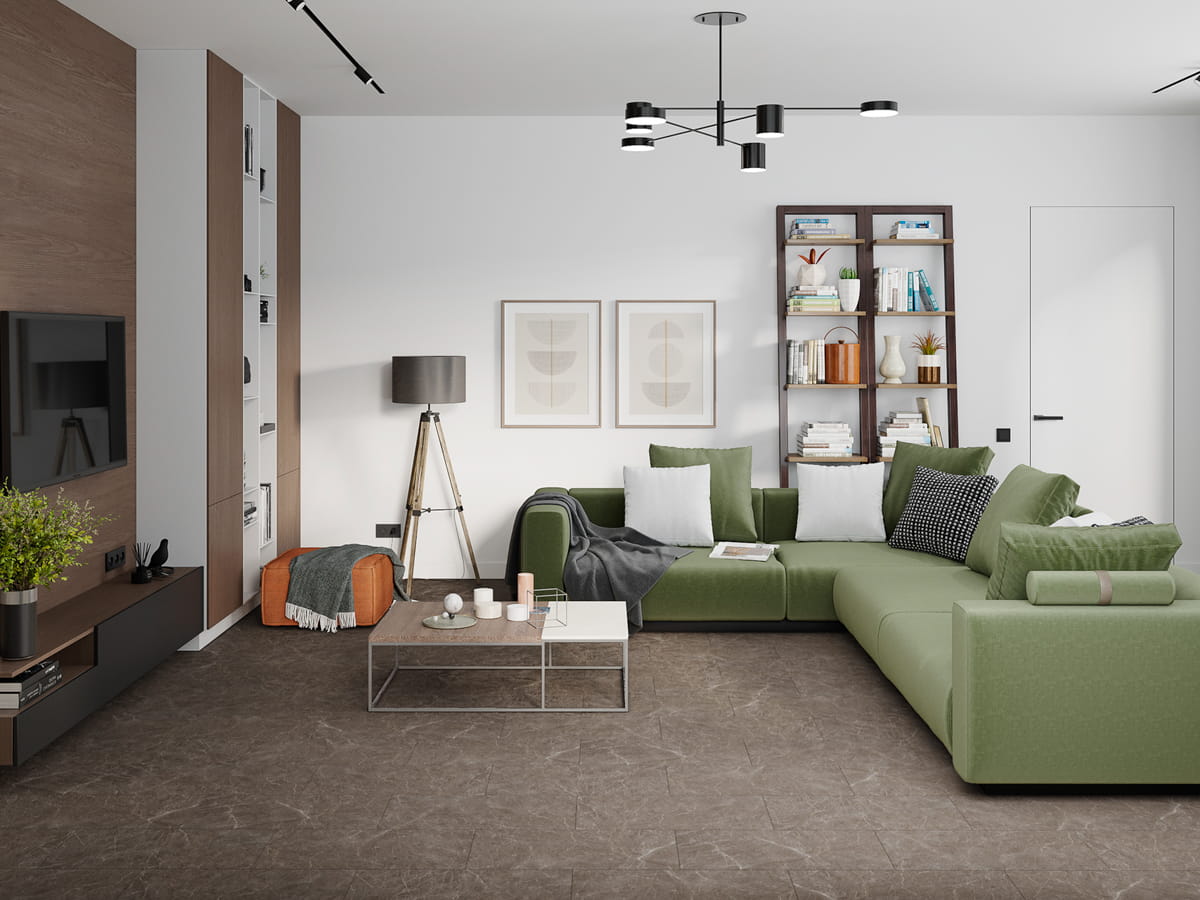 Ламинат SPC Damy Floor Макалу LQ8132-2 кварц-виниловый