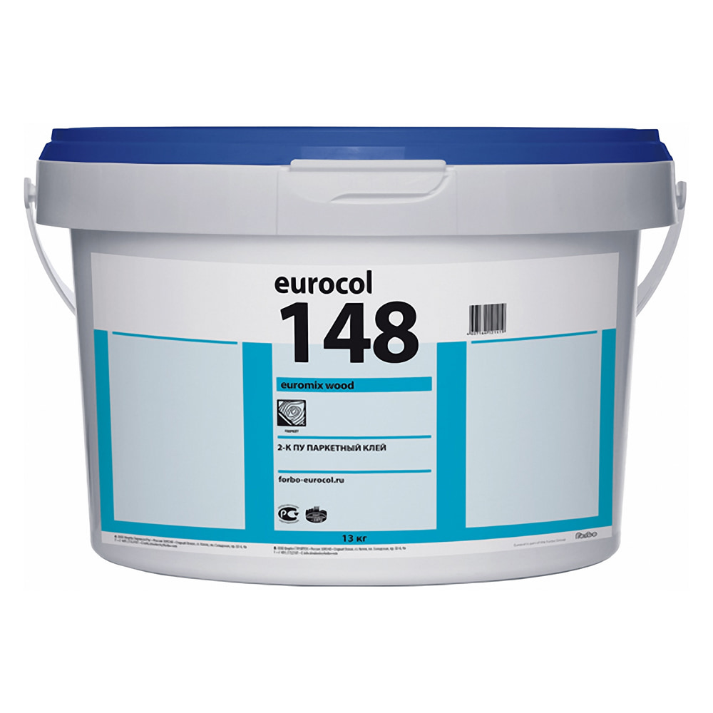Клей Forbo 148 Euromix Wood 2K ПУ для напольного покрытия 9,625 кг фотография Клей Forbo 148 Euromix Wood 2K ПУ для напольного покрытия 9,625 кг