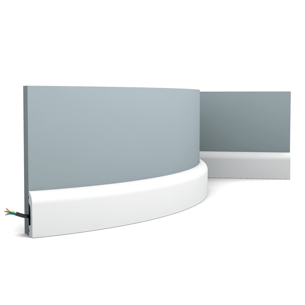 Плинтус Orac Decor напольный SX182F гибкий фотография Плинтус Orac Decor напольный SX182F гибкий
