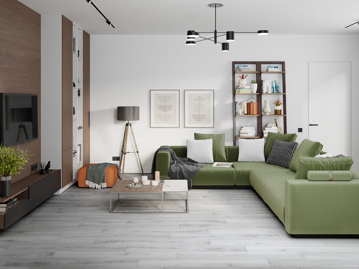 Ламинат SPC Damy Floor Дуб Альпийский 1536-2 кварц-виниловый