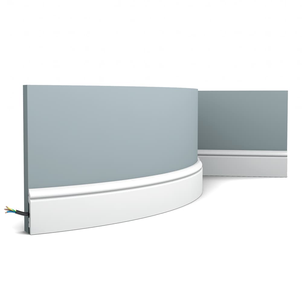 Плинтус Orac Decor напольный SX165F гибкий