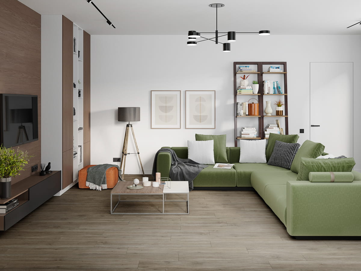 Ламинат SPC Damy Floor Дуб Горный TCM298-26 кварц-виниловый