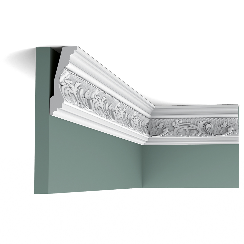 Плинтус Orac Decor потолочный C201 фотография Плинтус Orac Decor потолочный C201