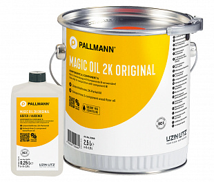 Масло Pallmann Magic Oil 2K Original с твердым воском 1л